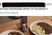 イギリス人が投稿した「最高の家庭料理」写真に他国からツッコミ