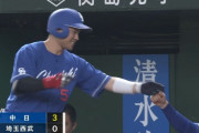 中日が初回から打線つながり3点先制！先発の柳に大量援護