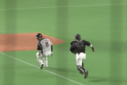 日ハム対ロッテで激走駆けっこバトルｗｗｗｗｗｗｗ