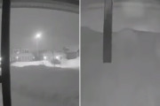 そして何も見えなくなった。カナダの積雪24時間を30秒で、に関する海外の反応