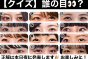 【全員わかる？48グループ“目元クイズ”】①～⑫は誰の目？