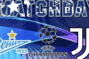 ◆UCL◆H組３節 ゼニト×ユーベ ユーベ苦戦も終盤クルゼフスキのヘッドで先制逃げ切り！3連勝でGL首位