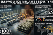 【ある程度の被害は覚悟】米国政府「イランは月産100発以上のミサイルを生産できる一方、米国とその同盟国が生産できる迎撃ミサイルの数は月産6～7発程度に過ぎない」
