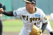 「佐々木朗希超え」阪神・村上頌樹、開幕25イニング連続無失点！ “無双状態”の右腕に驚きの声殺到「まじ何者？」