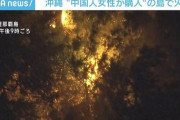 【全員無事保護】中国人女性が購入の沖縄の無人島で火事 若い男女35人がキャンプ目的で上陸か