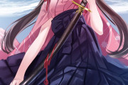 【画像】漫画とかアニメで袴姿で刀を持った美少女キャラいるでしょ…