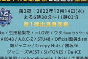 【速報】STU48、12月14日(水)『2022 #FNS歌謡祭』第2夜に出演決定?