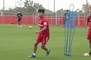 【GIF】久保君のこのシュート…これを決めれるようになれば世界トップクラスｗｗｗ