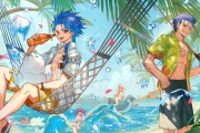 【FGO】lackさんの夏を楽しむケルト勢！！　海、楽しそうですね！！