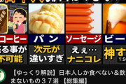 「日本人しか食べられない神食材がこちら！パン、ソーセージ、缶コーヒー、ビール！」←140万再生