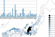 【悲報】「信号ない横断歩道を渡ろうとする歩行者」一時停止しない車の県1位、やっぱりあそこだった