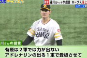 達川光男「有原は2軍では力が出ない。1軍なら結果出せる」