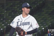 西武渡邉、リリーフ登板で150キロ連発！