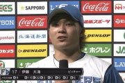日ハム伊藤大海、自身2度目の完封で4勝目「千賀さんよりも先にマウンドを降りないという強い気持ちで」
