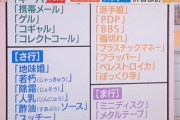 【消える基準は❓】国語辞典からコギャル、着メロ、スッチーなど削除
