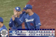 【ヤクルト対中日11回戦】中日が６－０でヤクルトに快勝し４カードぶり勝ち越し！今季初の先発野手全員安打！先発マラーは７回無失点で来日初勝利！ヤクルトは今季ワースト借金１４