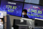 韓国人「韓国株式が急落！」コスピが3.66%、コスダック3.37%の急落！　韓国の反応