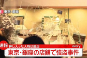 【動画】偶然通りかかった一般人が撮影した銀座の強盗ｗｗｗｗｗｗｗｗｗ