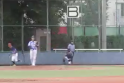 【朗報】加藤純一さん、草野球で魂のセンター前ヒットを放つ