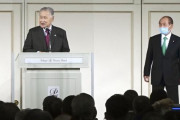 森元首相、鈴木宗男氏のパーティーでゼレンスキー氏を批判
