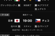 WBC日本戦(19:00～)←これwww