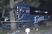 【速報】ライオンズのバスが事故  死者がいる模様。