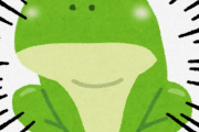 【画像】躍動感あふれる「カエル」が激写されるｗｗｗｗｗｗｗ