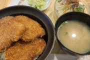 ワイ（31）、カツ丼依存症になり無事死