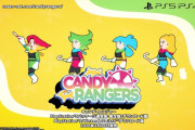 新感覚オンレール・シューティング『キャンディレンジャー』PS版リリース！色を力に変えて進む4キャラ同時操作シューティング