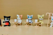 猫カフェがガチャフィギュアになった！「今日はまったりネコカフェタイム」