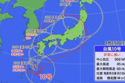【台風10号】“数十年に一度クラス”  異例の強さで九州直撃の恐れ　家倒壊するほどの 「最大瞬間風速70メートル」 予想
