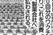 現在、日本政府は6億回分のワクチンを注文しており、これを消費しなければ製薬会社に違約金を支払わされる。