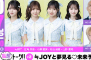 【≒JOY】本日 10/7(火) 18:00～『未来妄想トーク!!』YouTubeにて生配信決定【江角怜音・小澤愛実・村山結香・山野愛月】