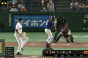 【巨人対中日19回戦】中日、６回に井領のタイムリーで３点差に迫る！巨人・サンチェスは６回途中４失点で降板