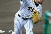 阪神スアレスが打撃投手　制球に苦しむも球威で圧倒