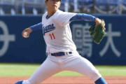 阪神　ドラ１・下村海翔が６回２／３５安打２失点、最速１４７キロ、１００球の熱投