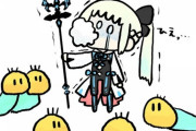 【FGO】ニャッキに囲まれて泡を吹くモルガン様！！　どんだけ苦手なんだよｗ