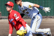広島・森下「踏み込んでくる」「いいバッター」阪神ドラ１佐藤輝明に二塁打を浴びる