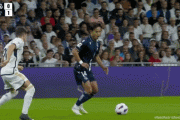 【GIF】久保建英さん、レアル戦で魅せた素晴らしいプレーをインテル戦でもできるのかｗｗｗｗｗｗ
