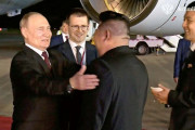 金正恩と会えた瞬間のプーチンの表情  [6/21]