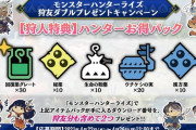 【MHRise】＜【狩人特典】ハンターお得パック＞ 狩友ダブルプレゼントキャンペーンが実施！　抽選で30,000名にアイテムプレゼント【モンハンライズ】