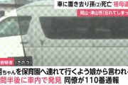 車に孫(2歳)を置き去り 9時間放置し死亡させた祖母(53)が逮捕される