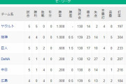 ヤクルト、チーム防御率0.40ｗｗｗｗｗｗｗ
