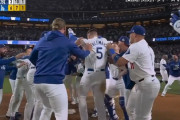 【MLB】ドジャースWS初戦勝利！フリーマンが逆転サヨナラ満塁ホームランｗｗｗｗｗｗｗｗｗ