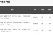 私の日向坂46『お願いバッハ！』ミーグリ5次抽選結果を公開します