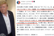 【AI懸念】トランプおやびん「病的陰謀」「喜ぶのは中国だけ」と一蹴…AI統制に必要なのは「強くて賢い、IQの高い大統領。米国はそれを十分に持っている」←ん？