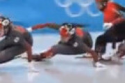 【動画】 ショートトラック女子、中国選手がマリオカートばりの甲羅当てでカナダ選手を転倒させる凄まじい悪質プレー
