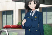 アニメ「スーパーカブ」と「山梨県警北杜警察署」がコラボ！描き下ろし防犯ポスターを公開！