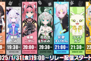 【悲報】Vtuberが7人同時デビューした結果、とんでもない差がついてしまう
