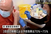 専門家「２回目接種して６か月以上の人は、オミクロン株には発症予防効果はほとんどない。３回目を接種しないと身を守れない」❓❗